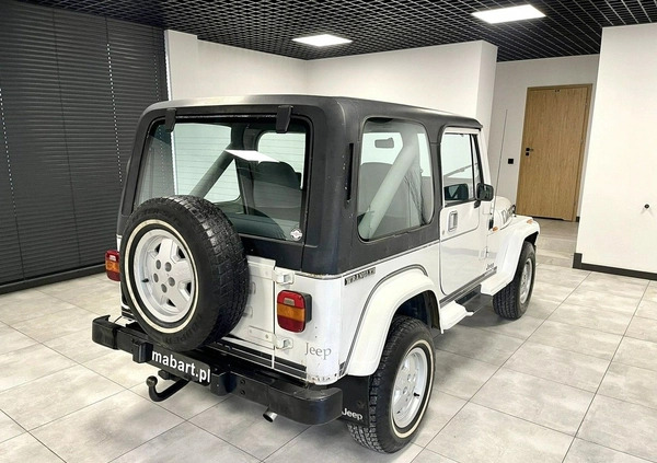 Jeep Wrangler cena 51000 przebieg: 150000, rok produkcji 1990 z Nowy Staw małe 121